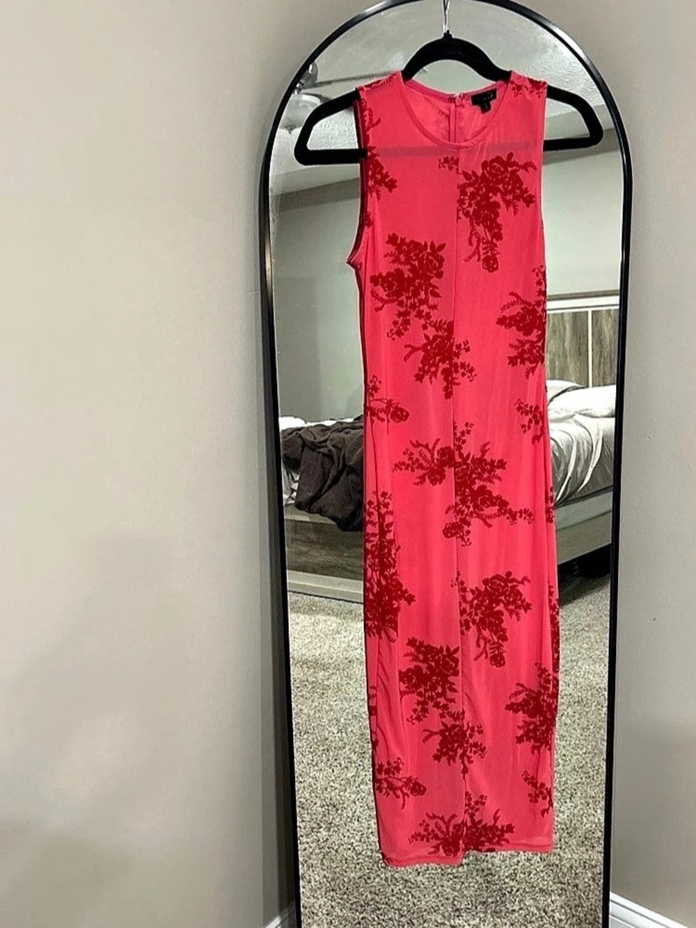 NBD Delylah Midi Dress Floral Pink Size XS